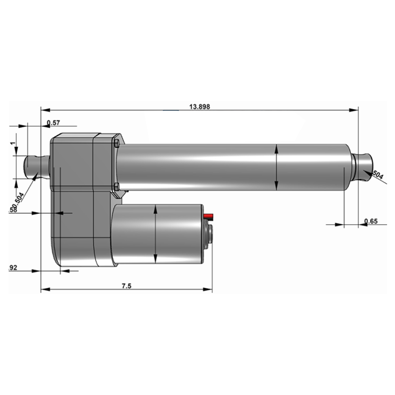 36VDC 06.0STRK Actuator 01951 For Tennant Floor Scrubber Parts