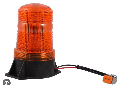 Amber Strobe Light 1001191139 for JLG Strobe Beacon EA Amber