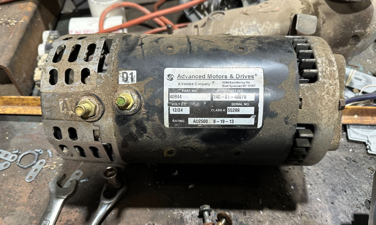 Oil Pump Motor 140-01-4007B for Nidec Motor Electric 12-24 VOLT DC