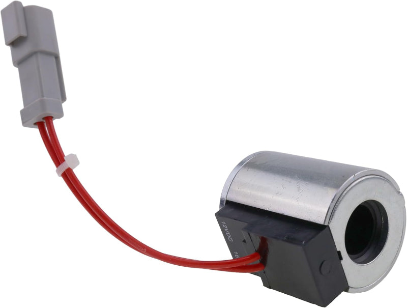 Aftermarket 117-2911 1172911 Solenoid Coil 12V Compatible With Caterpillar Cat Backhoe Loader 416C 416D 420D 424B 424D 426C 428C 428D 430D 432D 436C 438C 438D 442D