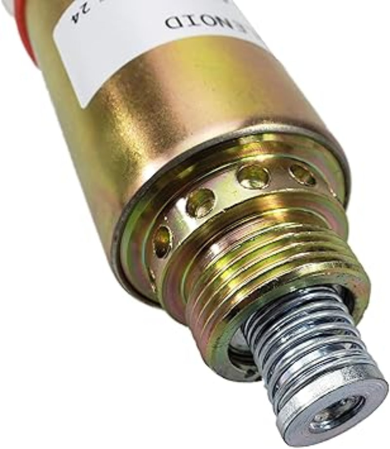 Aftermarket 155-4652 8C-3663 Fuel Shutdown Stop Solenoid for Caterpillar Excavator E320B E325B E325C E325CL 24VDC