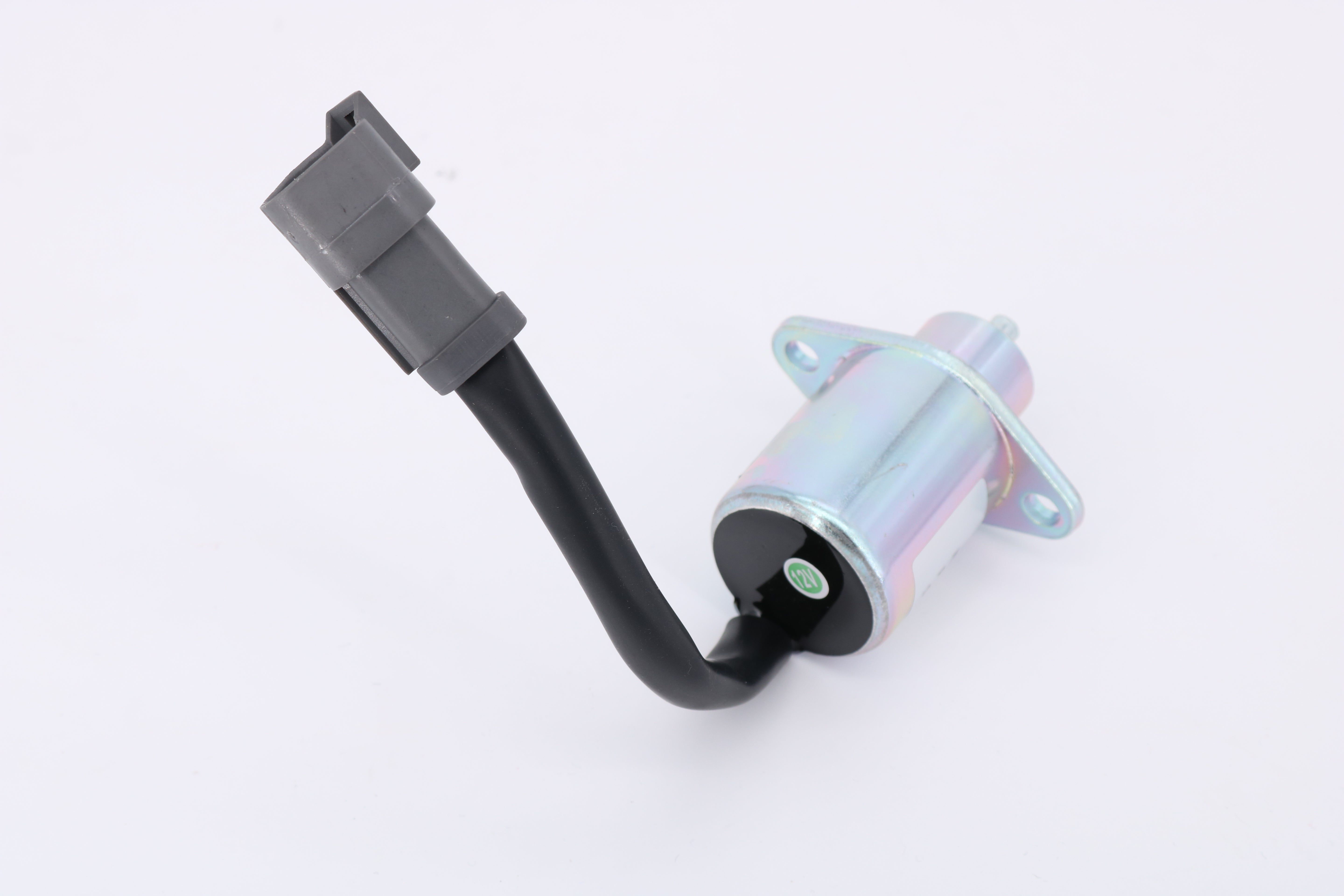 12V Fuel Shutoff Solenoid 173-1338 For Caterpillar CAT 236 246 248 252 262 267 277 287