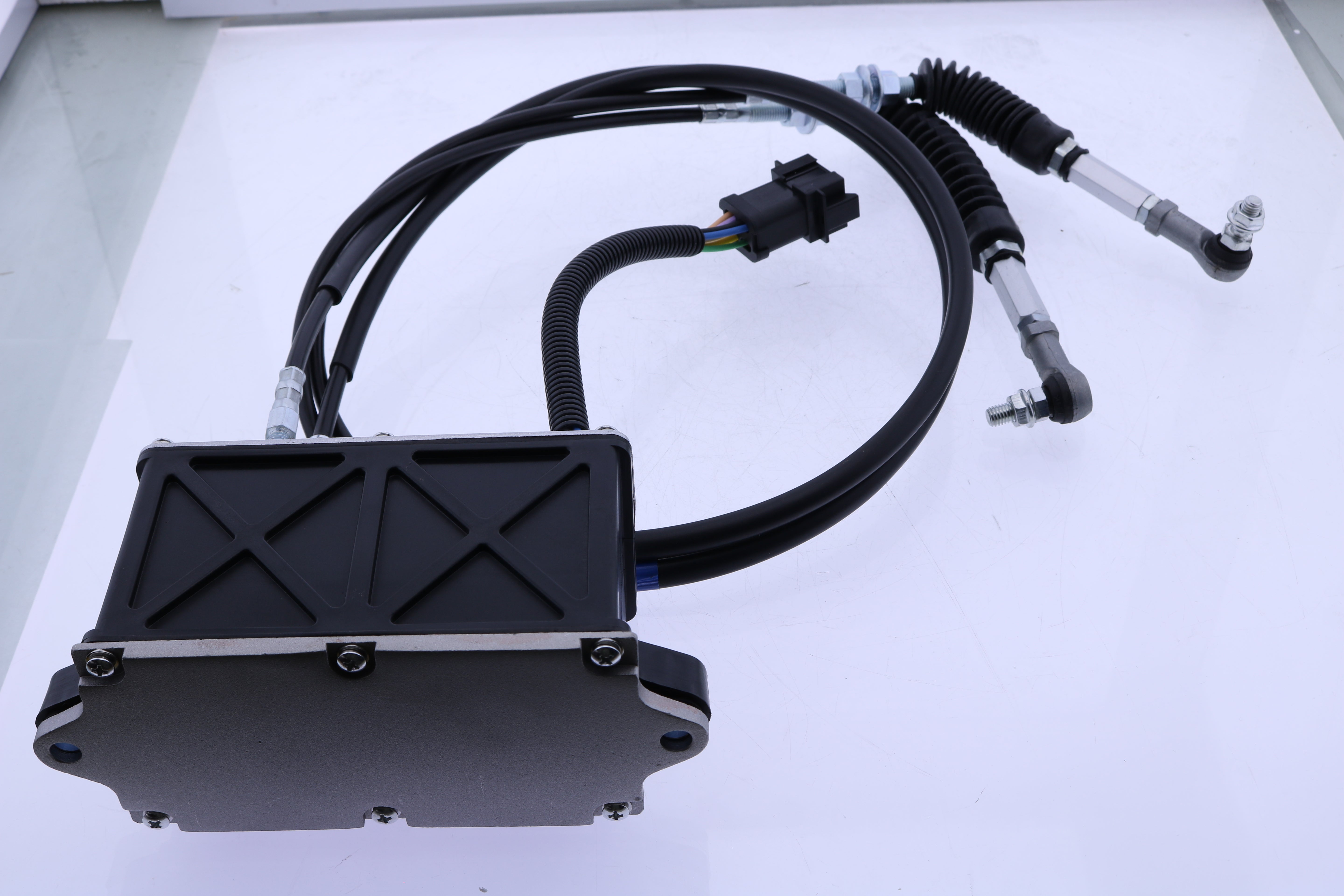 Throttle Motor Governor Assembly with Double Cables 7 Pins 309-5954 227-5212 for Caterpillar CAT Excavator 320C 320D