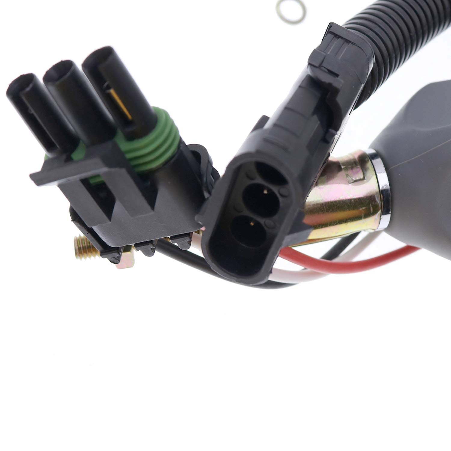 Aftermarket New Fuel Shutdown Solenoid Valve RE516083 for John Deere 120 160LC 200LC 230LC 270LC 670C 672CH 624H