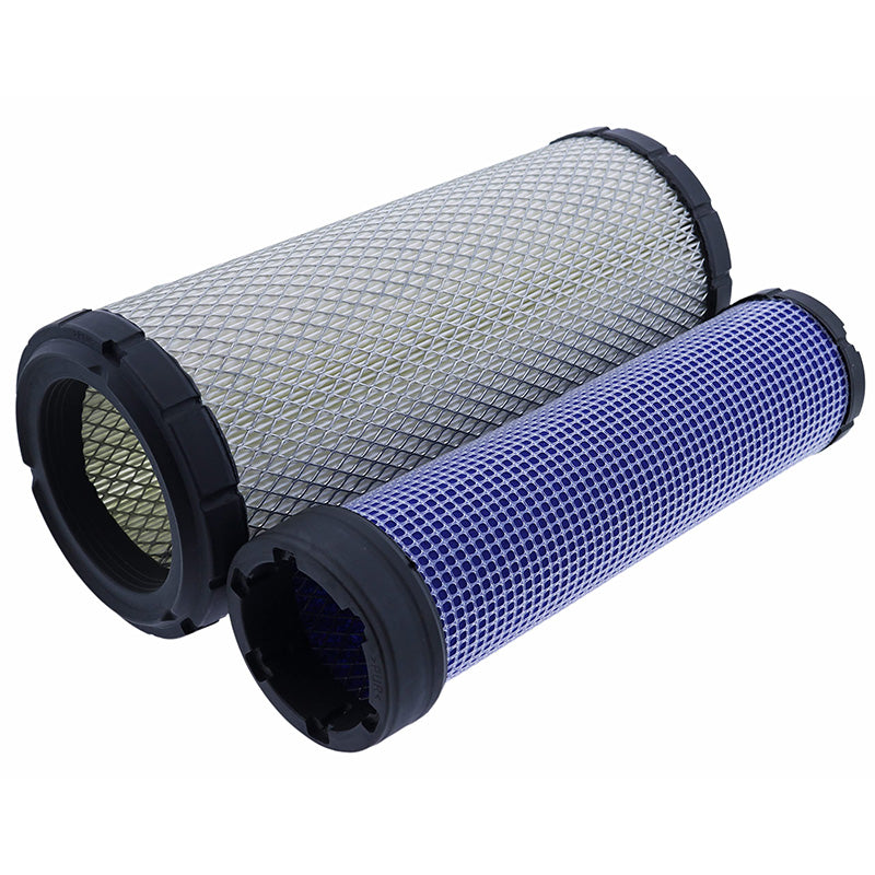 Aftermarket New Inner and Outer Air Filter Kit RE68048 RE68049 for John Deere Tractor 110 3120 3203 3320 3520 3720 4105