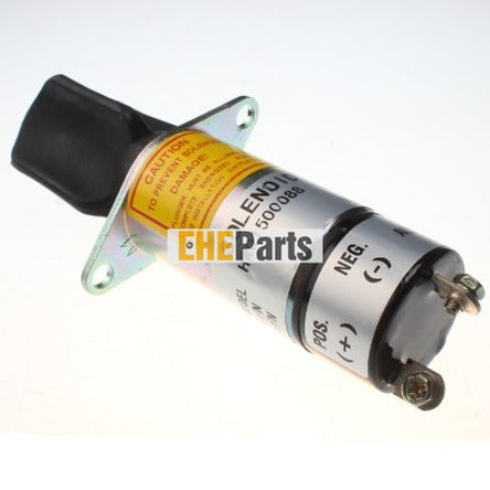 Fuel Shuoff Solenoid 1502-12A6U1B1S1 1500-2083 for Woodward Engine 2 Terminals