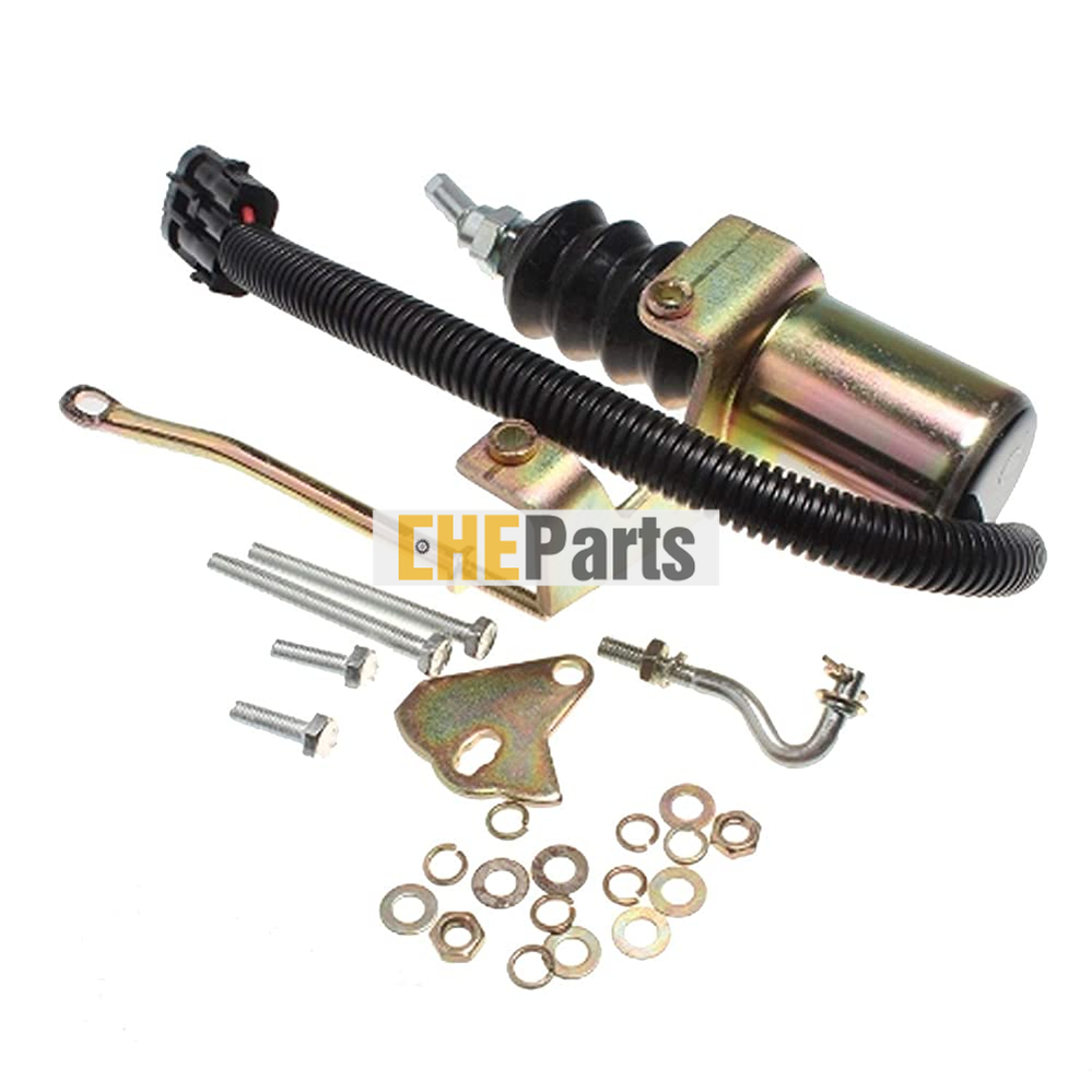 12V Fuel Shutoff Solenoid SA-3799-12 30-00394-00 For Cummins Engine