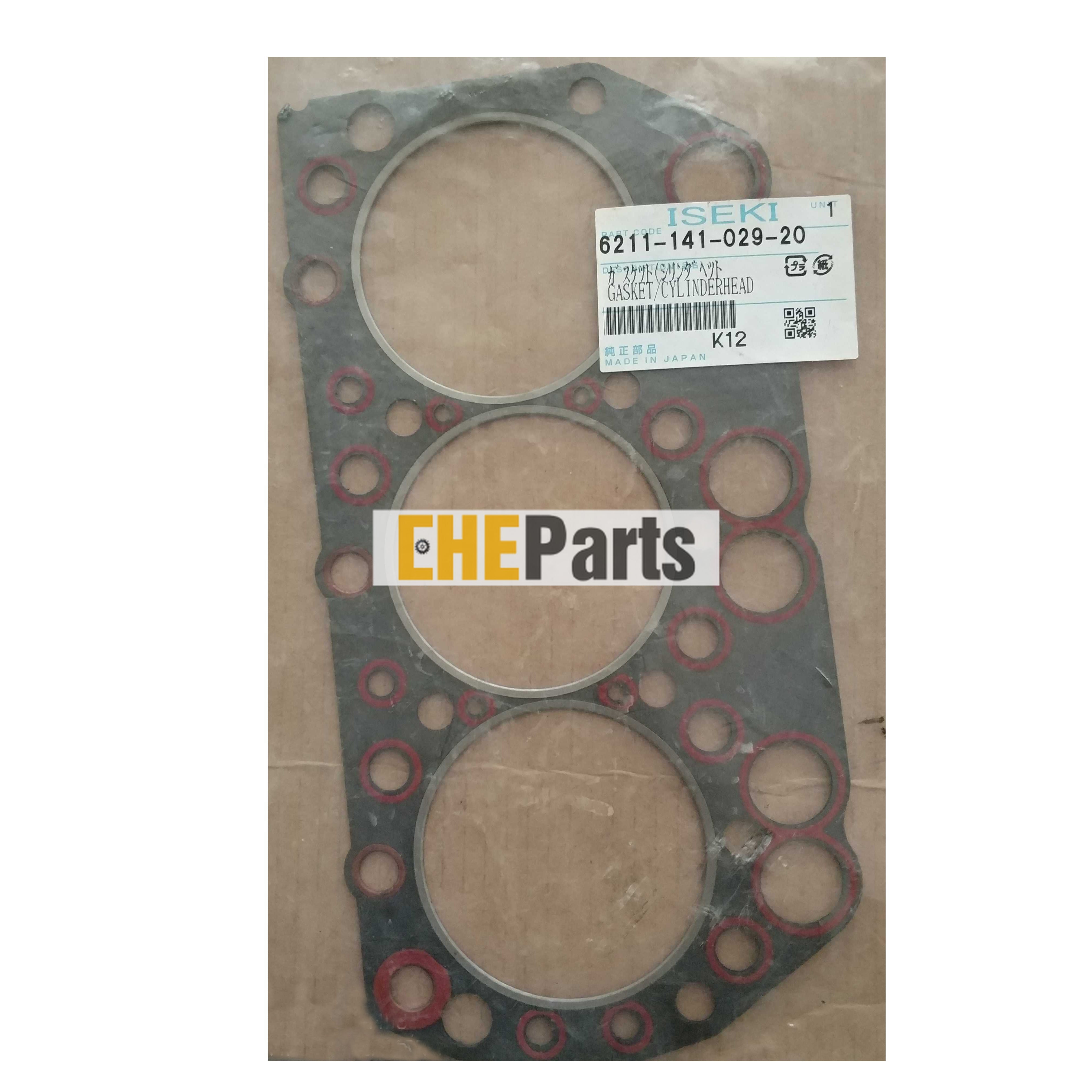 Genuine Head Gasket Iseki 6211-141-029-20 For E3112-VG04 E3112G01 E3112G03 E3112B54 E3112B55 E3112B56 E3112B57 TXG 237 SFH 240 SF200M SF230M SXG19H