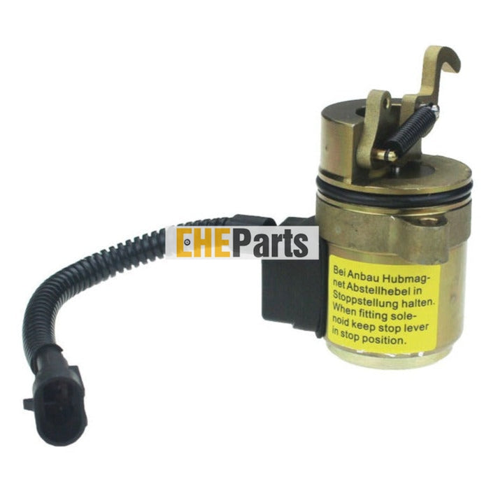 Aftermarket Motor Deutz Fuel Shut-Off Solenoid Valve 12V, 3.8A 04272934, 0427-2934