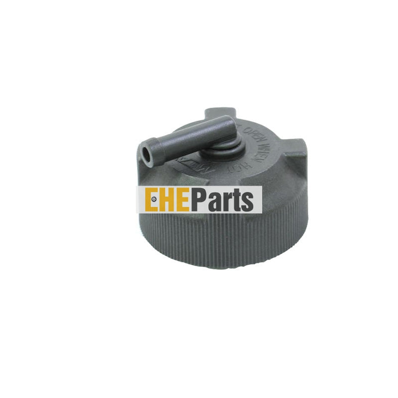 Aftermarket NEW CAP, PLASTIC, RESERVOIR FILLER, WITH TUBE OVERFLOW 85803019 Fits CASE Loader Backhoe Models 580M Series II, 580M Series III