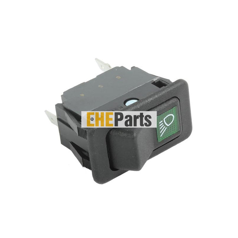 Aftermarket NEW SWITCH, ROCKER 133715A1 Fits CASE Loader Backhoe Models 580L, 580L Series II