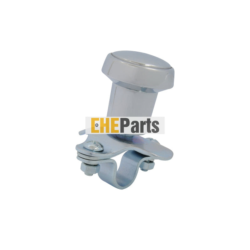 Aftermarket RoadPro RP-70100 New Steering Wheel Spinner Knob - Chrome