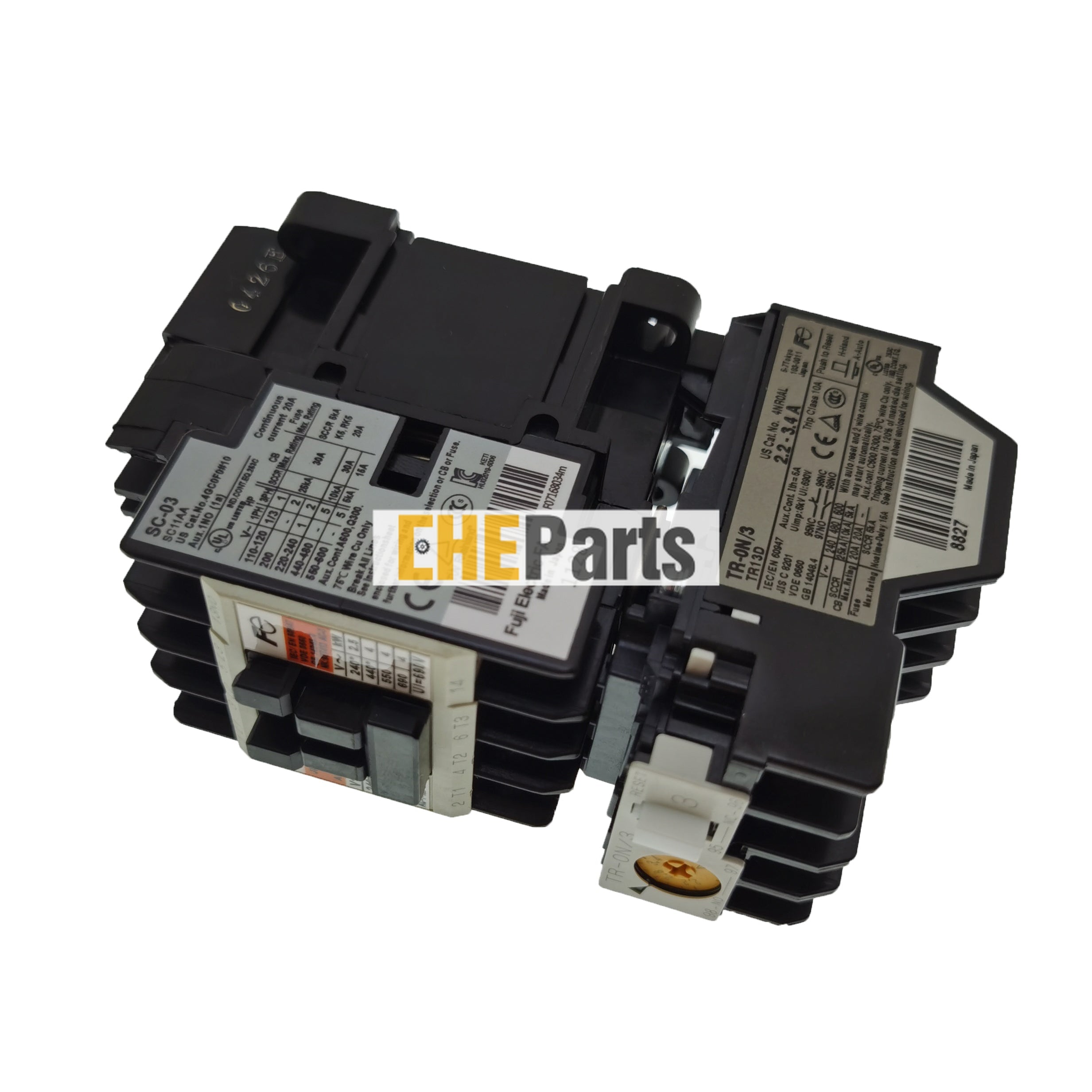 Replacement Fuji Contactor SW-03/T(1a)220VAC 50Hz , THERMAL: 2.2-3.4A