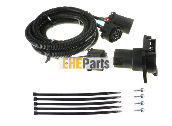 5TH WHEEL ADAPTER HARNESS 7-WAY FLAT PIN U.S. CAR CONNECTOR ASSEMBLY 7FT., GM, FORD, DODGE, TOYOTA