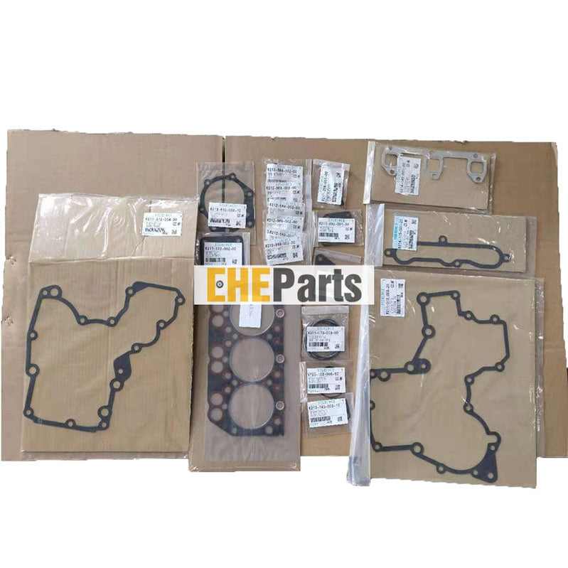 Iseki gasket set 6287-810-015-20 6287-810-015-30 for engine E3112 E3112G