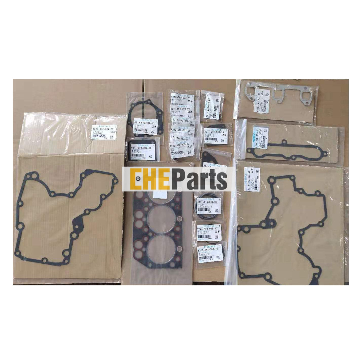Iseki 6287-810-036-00 Gasket set for E3112 NP60D NP80D