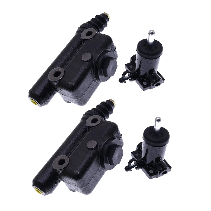 Replacement Brake Master & Slave Cylinder Kit L25419 2pcs & A51976 2pcs For Case 450B 450C 480 480B 480C 480D 580 580B 580C 850B 850C 850D 855C