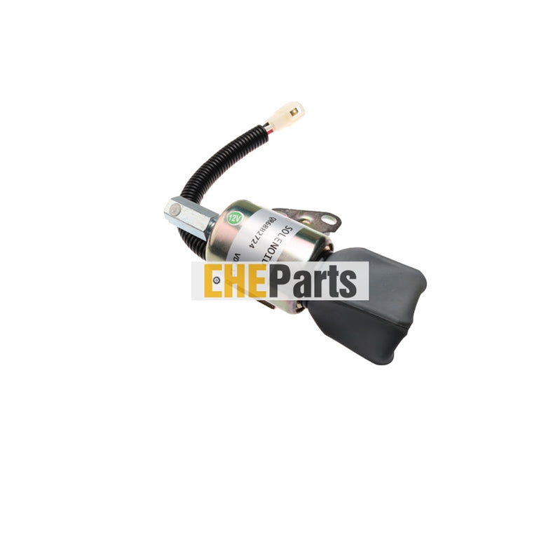 Replacement New Bobcat SOLENOID, FUEL SHUT-OFF, DIESEL ENGINE 7000782 For BOBCAT Mini Excavator Models 418, E08, E10, E17, E19, and E20