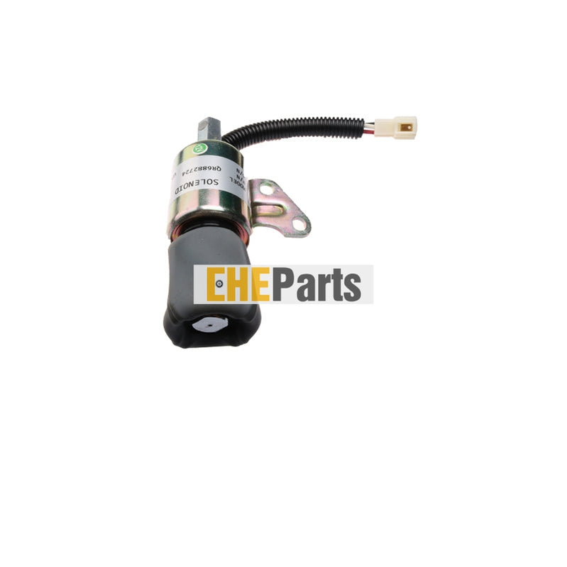 Replacement New Bobcat SOLENOID, FUEL SHUT-OFF, DIESEL ENGINE 7000782 For BOBCAT Mini Excavator Models 418, E08, E10, E17, E19, and E20