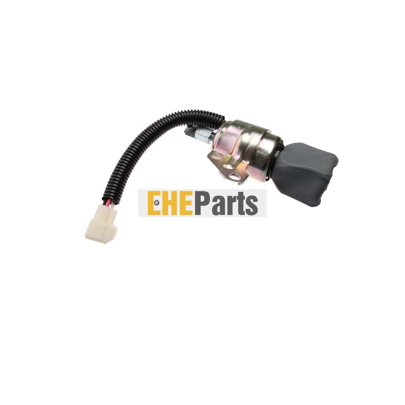 Replacement New Bobcat SOLENOID, FUEL SHUT-OFF, DIESEL ENGINE 7000782 For BOBCAT Mini Excavator Models 418, E08, E10, E17, E19, and E20