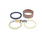 Replacement New SEAL KIT, CYLINDER, HYDRAULIC, 56 MM ROD AHC16683 Fits John Deere Backhoe Boom