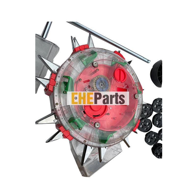 Steel & plastic Hand Push Seeder 7A2-2 With Fertilizer Machine, For Agriculture, Size: 530 X 310 X 550mm