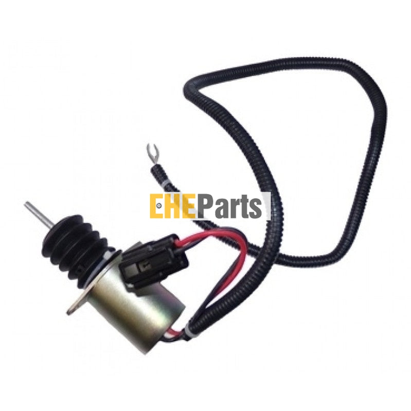 Aftermarket Fuel Shut Off Solenoid AM124377 for John Deere 655 755 756 855 856 375 3375 675 675B 955 4475 5575 6675 7775 F935