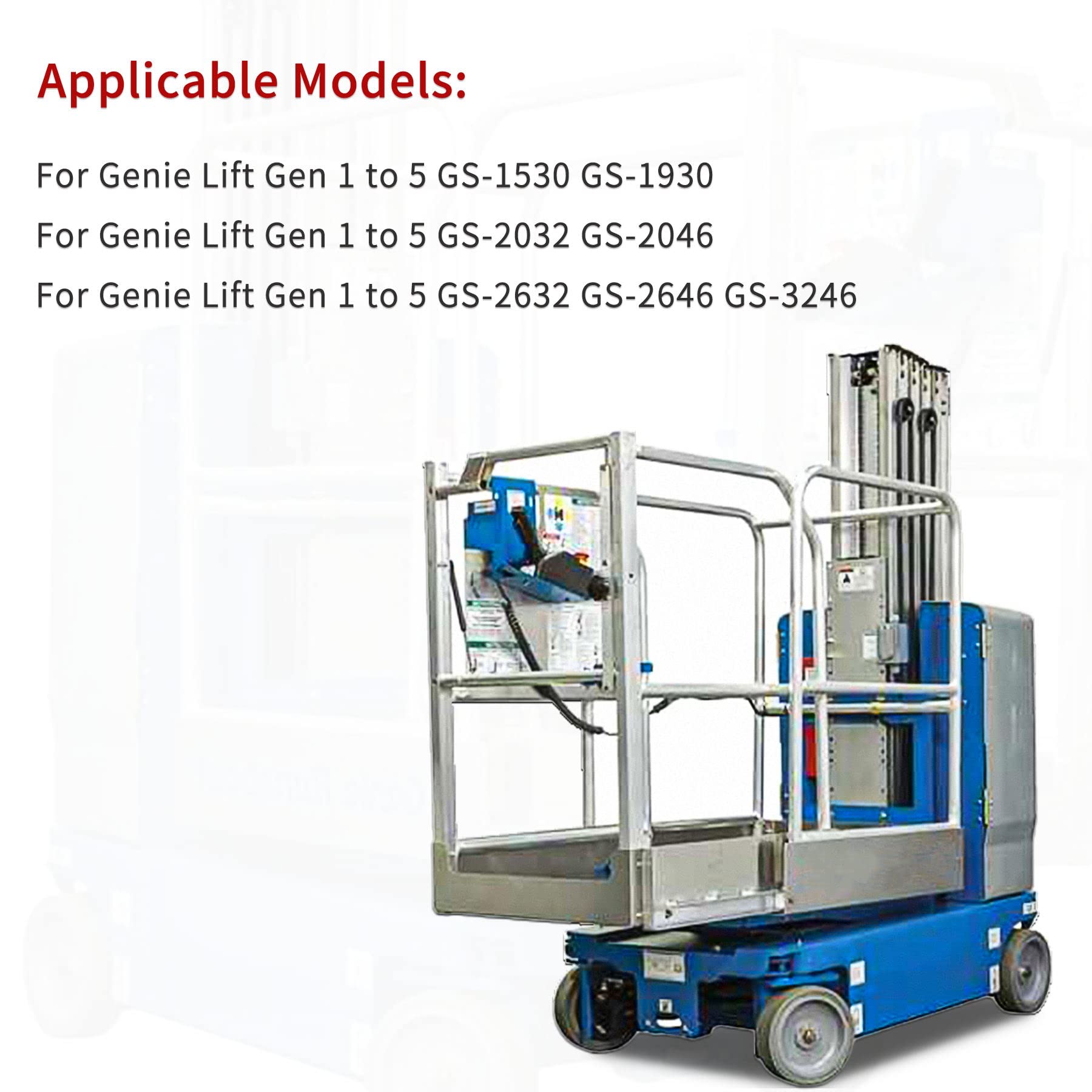 105295GT 105295 Aftermarket Control Box Update Kit for Genie Gen 1 to Gen 5 Scissor Lift