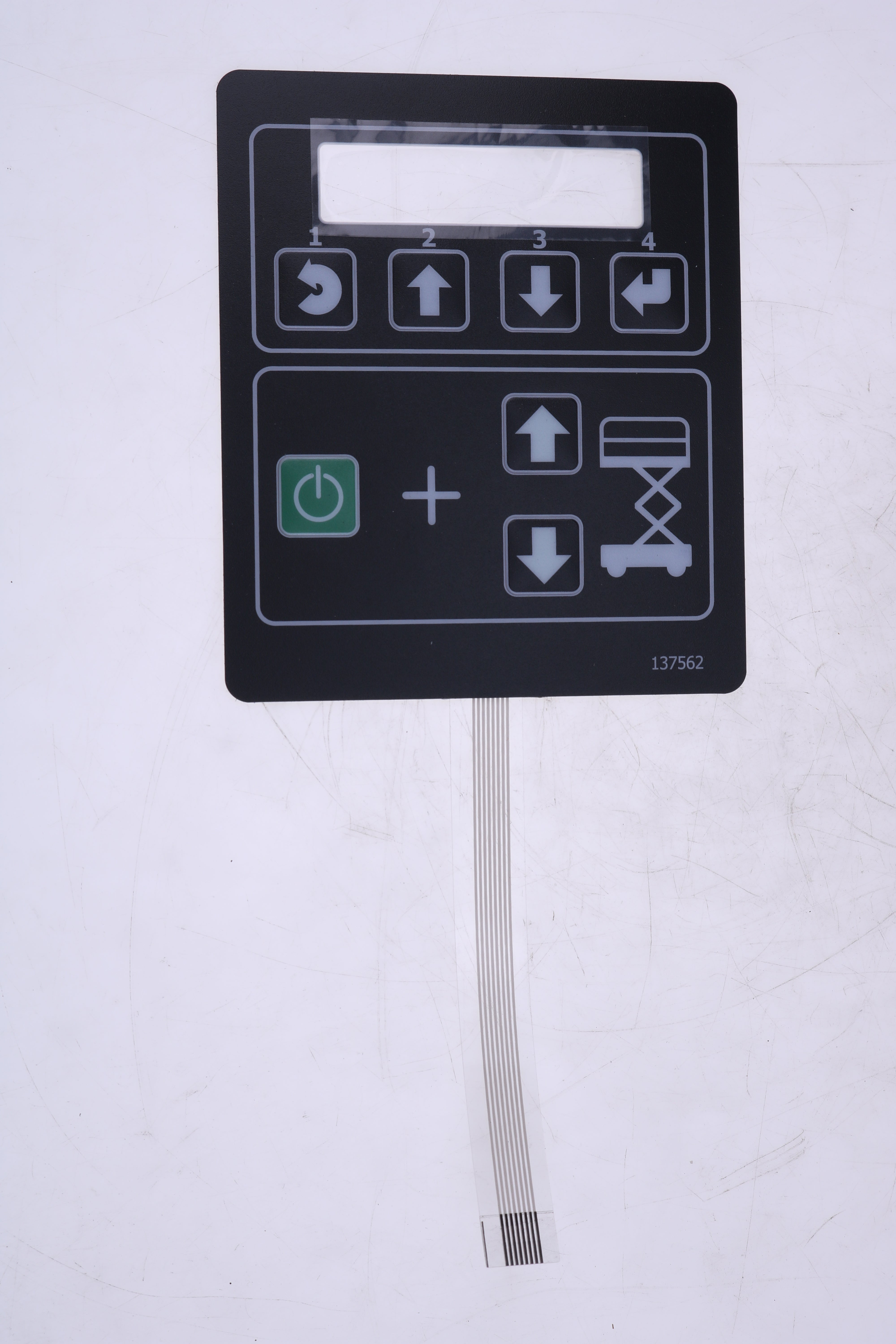 Aftermarket ECM Control Panel Decal 137562GT for Genie Scissor Lift GR-12 GR-20 GS-1532 GS-1932 GS-2032 GS-3246 GS-4047 GS-4655 QS-12W QS-15W QS-20W