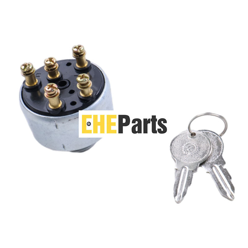 5 Terminal Ignition Key Switch 1407-600-052 1407600-05200 for Iseki Bolens Tractor