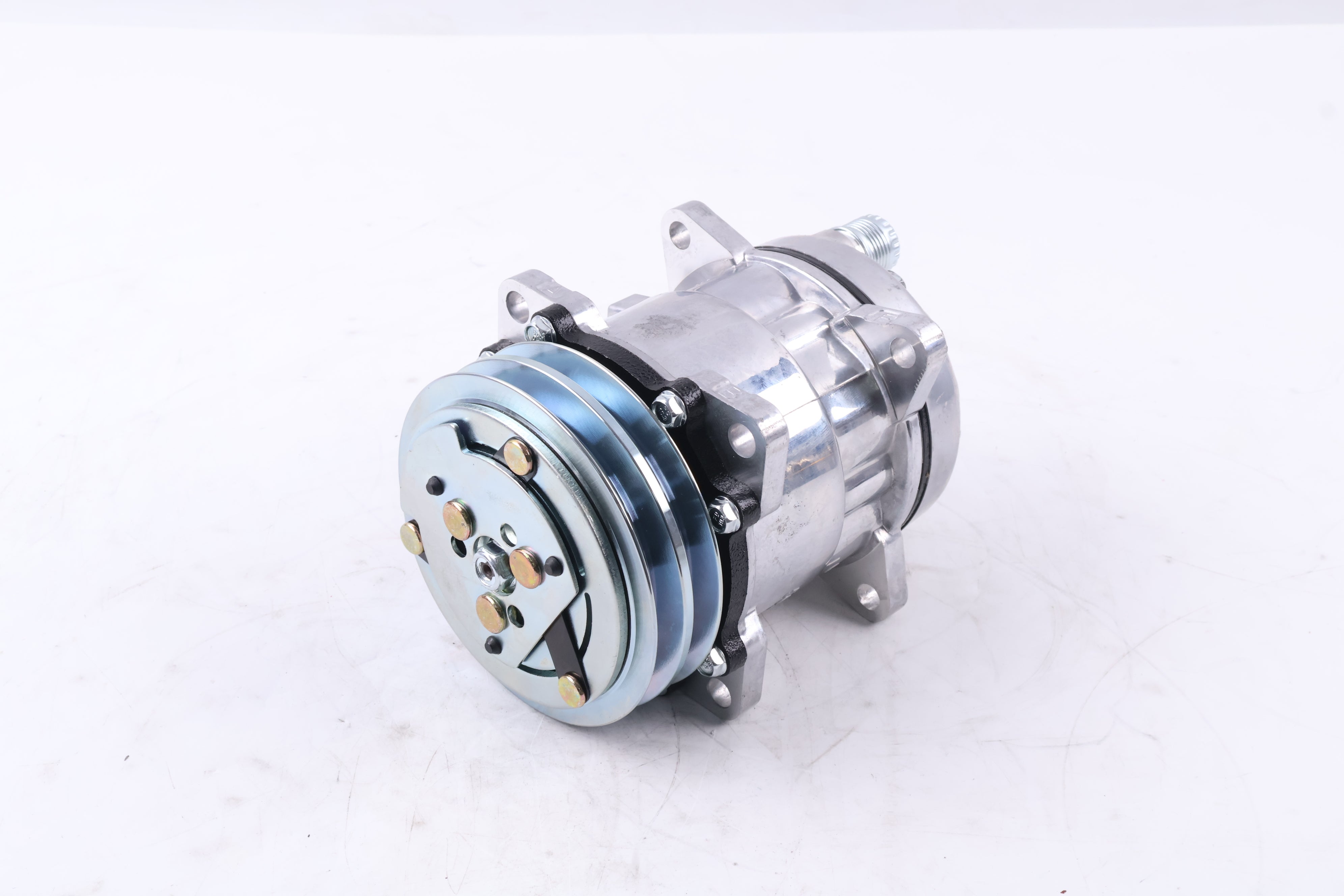 Aftermarket 2PK 12V 125MM A/C Compressor 1911506010 For Takeuchi Excavator TB145 TB145 TL130 TL140