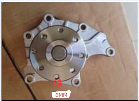 Water Pump 8-94140-341-2, 8-94310-251-0, 8-94376-844-0 Compatible for Isuzu Engine 4JB1 4JA1 4JG1 4GJ2