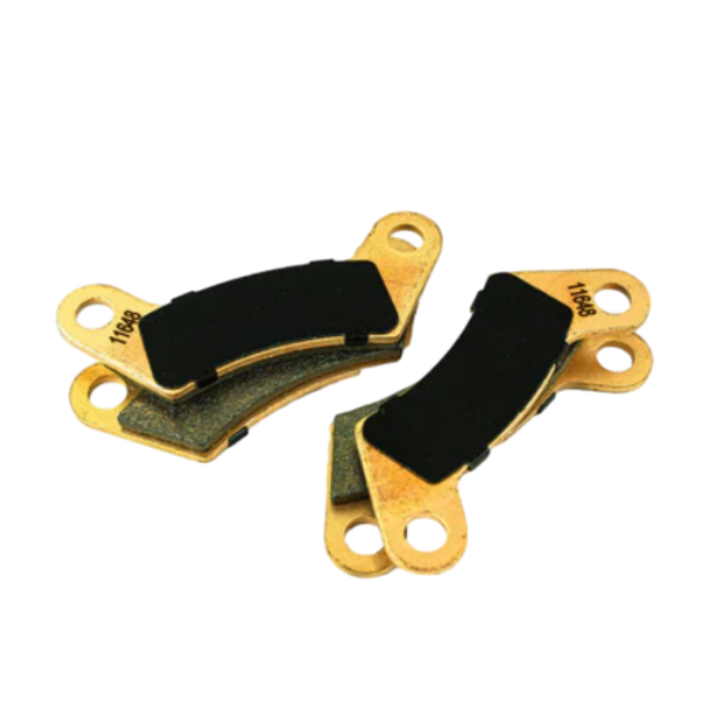 Aftermarket Brake Pads 668990 for EZ-GO Front Disc Brake Models with Wilwood SC10 Caliper