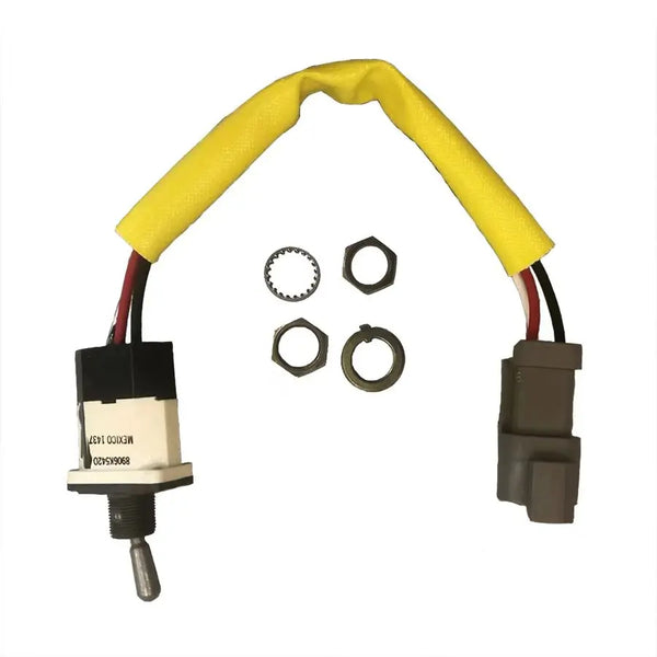 8906K5420 139-2116 Aftermarket New Toggle Switch with wires for CAT Caterpillar Excavator 5110B 5230B