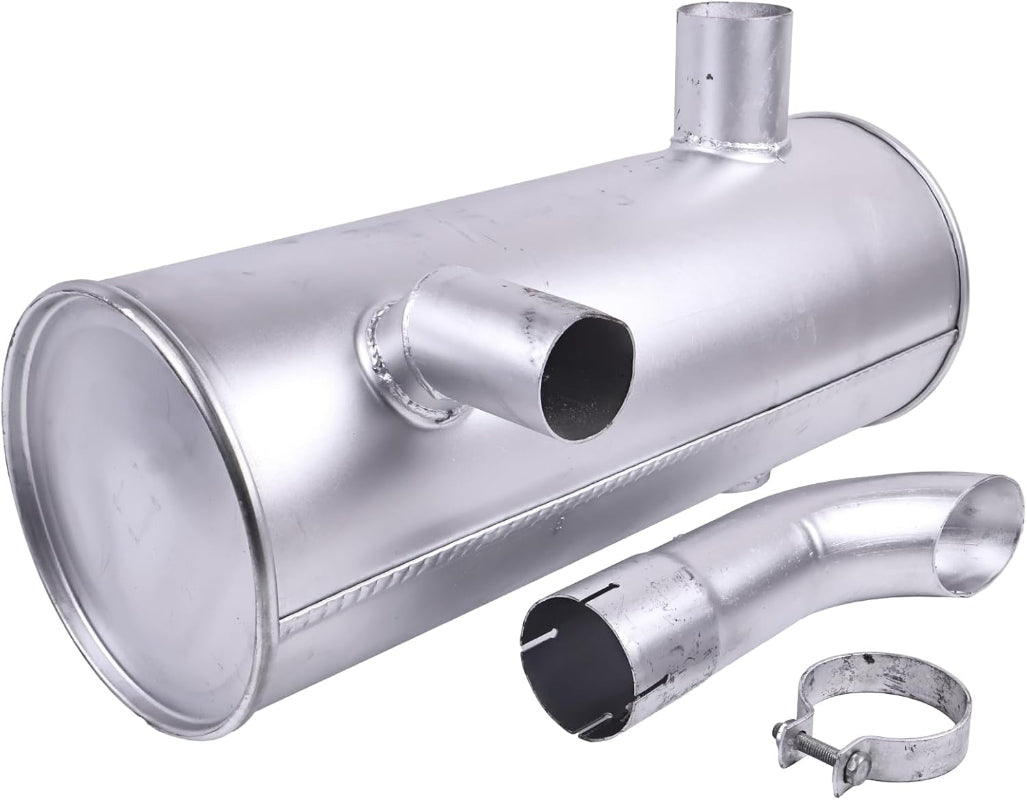 Aftermarket Muffler 287-0206 2870206 Compatible for Caterpillar CAT Engine 3046 Excavator 318B 318BL 318BLN 315C 315CL