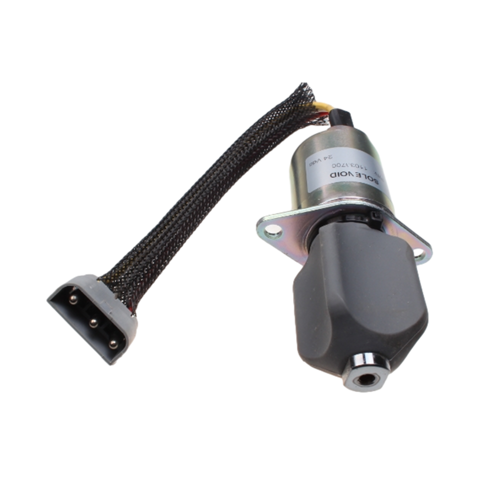 Aftermarket Stop Solenoid 11033700 For Volvo Wheel Loaders L70C L330C L70B