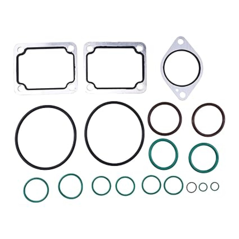 Aftermarket 189-1814 1891814 Oil Cooler Gasket Kit for Caterpillar CAT Engine 3406C 3406E C-12 C-15 3406B C16