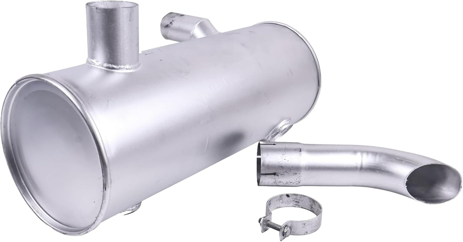 Aftermarket Muffler 287-0206 2870206 Compatible for Caterpillar CAT Engine 3046 Excavator 318B 318BL 318BLN 315C 315CL