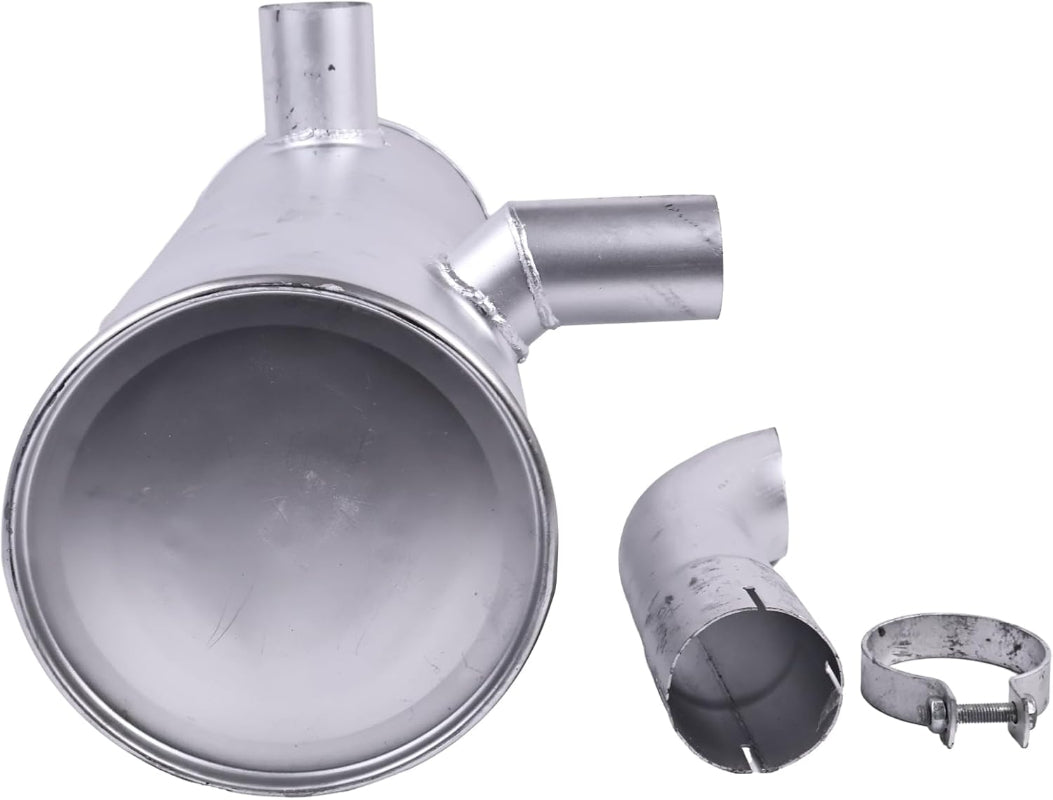 Aftermarket Muffler 287-0206 2870206 Compatible for Caterpillar CAT Engine 3046 Excavator 318B 318BL 318BLN 315C 315CL