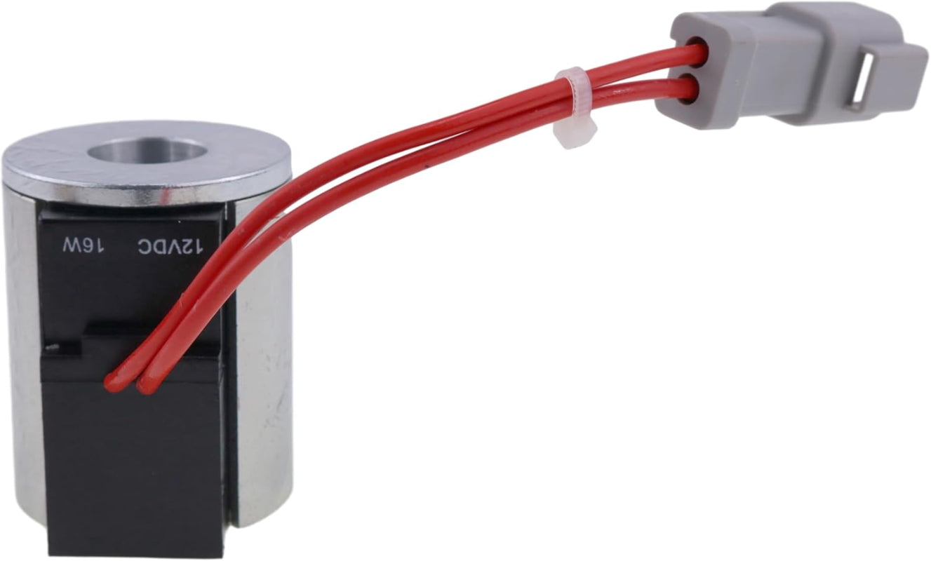 Aftermarket 117-2911 1172911 Solenoid Coil 12V Compatible With Caterpillar Cat Backhoe Loader 416C 416D 420D 424B 424D 426C 428C 428D 430D 432D 436C 438C 438D 442D