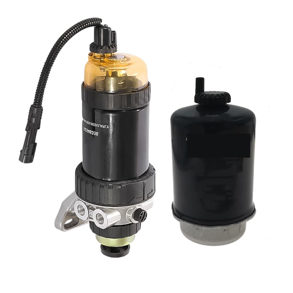 Aftermarket Fuel Water Separator Fuel Filter Assembly RE546336 for John Deere Tractor 6090MC 6090RC 6100MC 6100RC 6105M 6105R 6110B