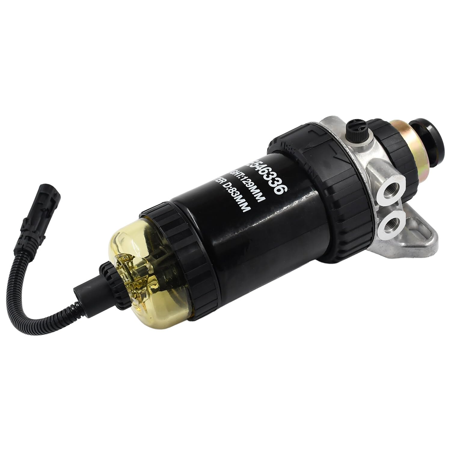 Aftermarket Fuel Water Separator Fuel Filter Assembly RE546336 for John Deere Tractor 6090MC 6090RC 6100MC 6100RC 6105M 6105R 6110B