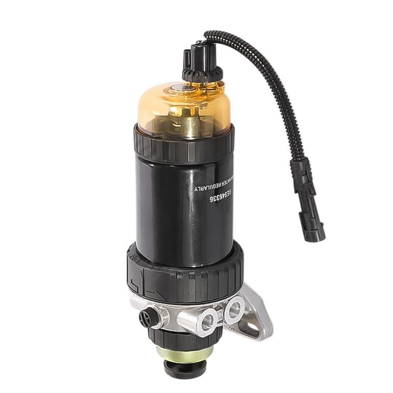Aftermarket Fuel Water Separator Fuel Filter Assembly RE546336 for John Deere Tractor 6090MC 6090RC 6100MC 6100RC 6105M 6105R 6110B