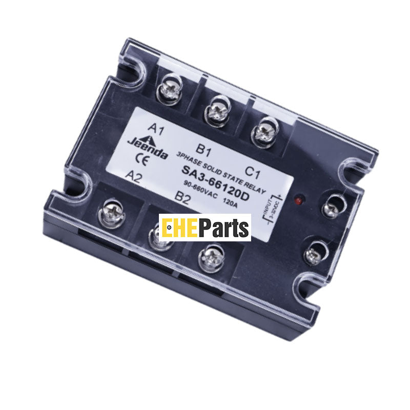 SA3-66120D 3 Phase 120A Solid State Relay 3-32VDC 90-660VAC