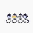 Aftermarket 4 Sets Yanmar 129907-22090 Piston And Ring Kit For Yanmar 4tnv98
