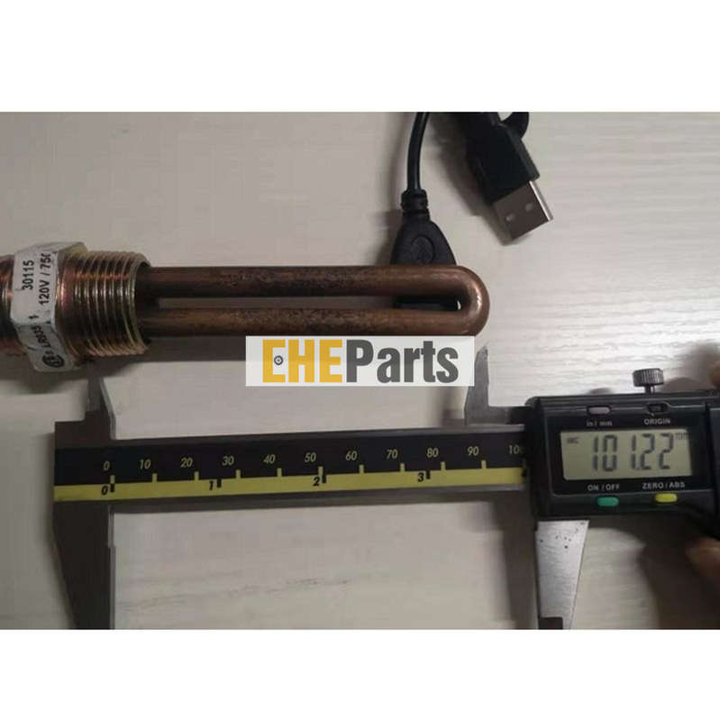 Aftermarket New 750W 120V Engine Block Heater Assy 30115 1231R With Line for Cummins 3.9 4.5 5.9 6.7 ISB QSB
