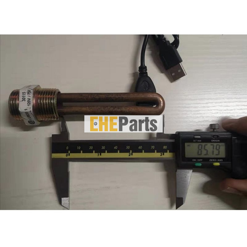 Aftermarket New 750W 120V Engine Block Heater Assy 30115 1231R With Line for Cummins 3.9 4.5 5.9 6.7 ISB QSB