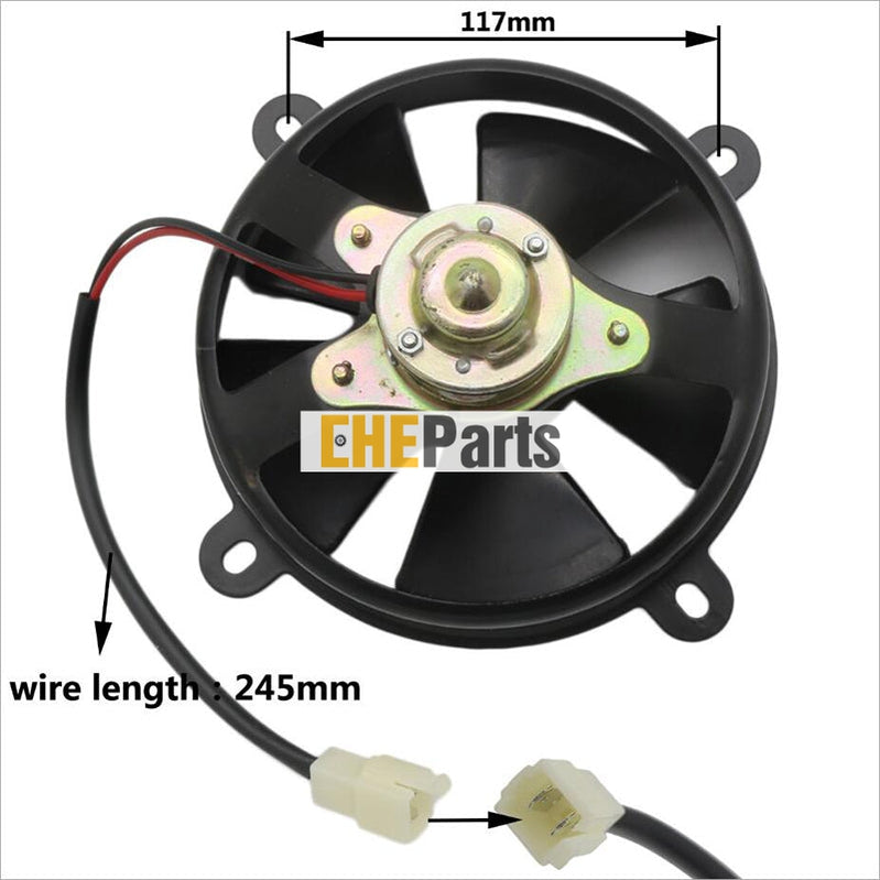 12V 6'' Cooling fan for 150CC 250CC ATV