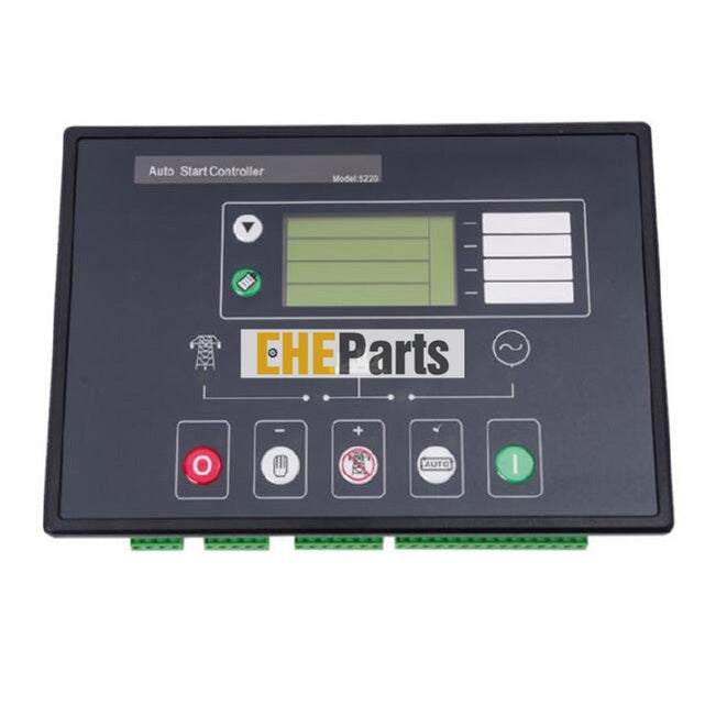 Replacement Komatsu generator controller 5220 AMF with RS485 for 505KVA EGS 500-6