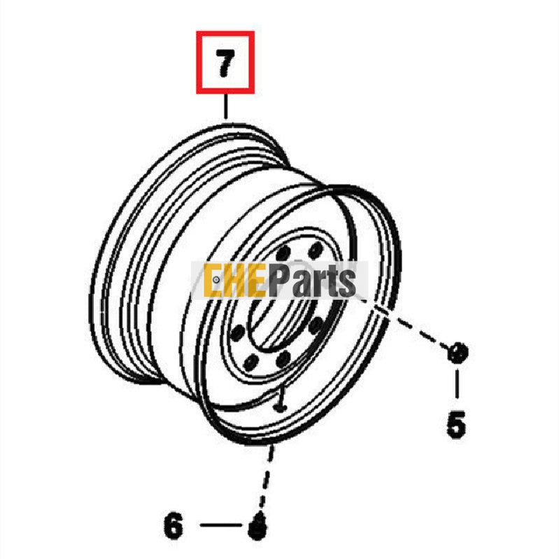 Aftermarket Bobcat  6730775 7232568  Wheel Hub For Bobcat Skid Steer Loader S130